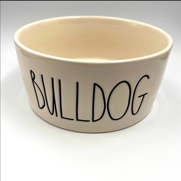 NWT Dog Bowl BULLDOG Food & Water Dish 6” Medium HTF custom breed - Picture 5 of 5